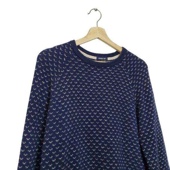 AEO | Seriously Soft Classic Fit Wool Blend Patterned Knit Pullover Sweater - Picture 2 of 6